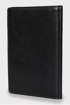Leather passport cover