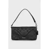 Textile bag with branded print