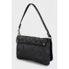 Textile bag with branded print