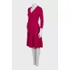 Ribbed fitted dress