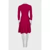 Ribbed fitted dress