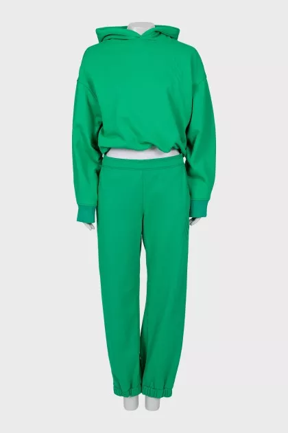 Green oversized tracksuit