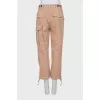 Beige cargo jeans