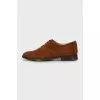 Men's brown suede brogues