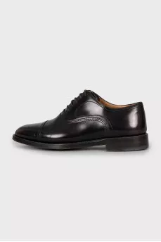 Men's smooth leather oxfords