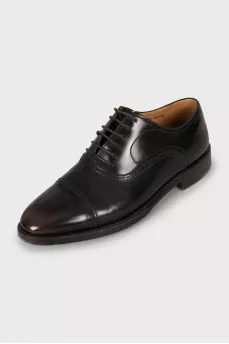 Men's smooth leather oxfords
