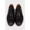 Men's smooth leather oxfords