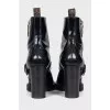 Star Trail Leather Ankle Boots