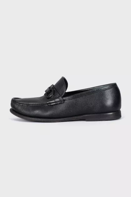 Men's Leather Round Toe Loafers