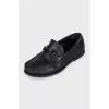 Men's Leather Round Toe Loafers