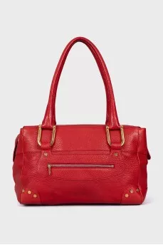 Caroline Happy Diamond leather bag