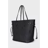 Neverfull leather bag