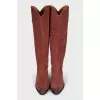 Denvee suede tall cossacks