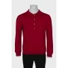 Men's red jumper