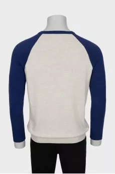 Men's jumper with signature print