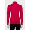 Pink wool golf
