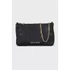 Black bag with brand logo