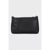 Black bag with brand logo