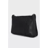 Black bag with brand logo