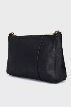 Black bag with brand logo