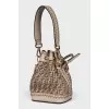 Mon Tresor suede bag