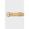 Belt in gold color