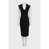 Black sheath dress with tag