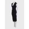 Black sheath dress with tag