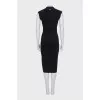 Black sheath dress with tag