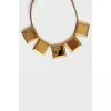 Vintage gold color necklace