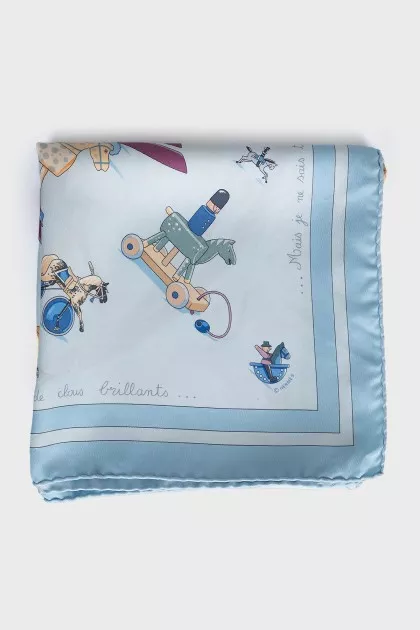 Silk scarf Raconte Moi Le Cheva