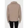 Beige Slim Fit Sweater
