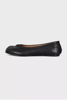 Tabi Leather Ballet Flats