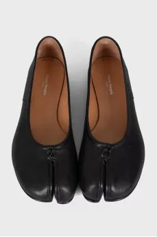 Tabi Leather Ballet Flats