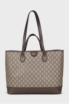 Ophidia bag in signature print
