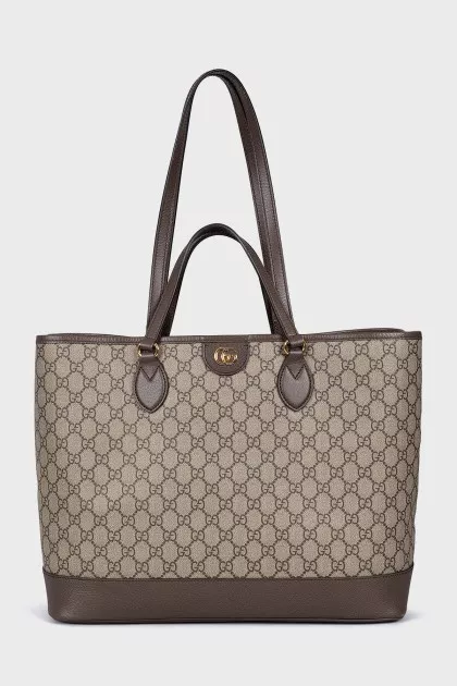 Ophidia bag in signature print
