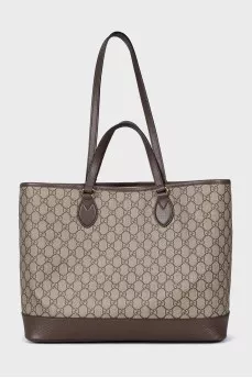 Ophidia bag in signature print