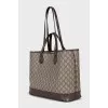 Ophidia bag in signature print