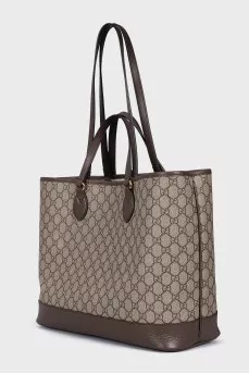 Ophidia bag in signature print