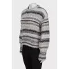 Chunky knit cropped sweater