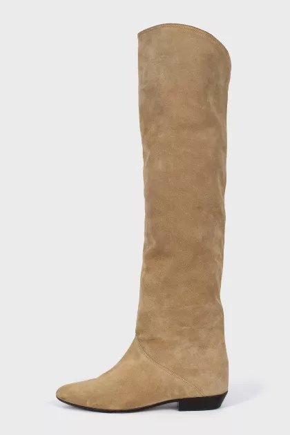 Suede boots Skarlet