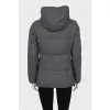 Gray wool jacket