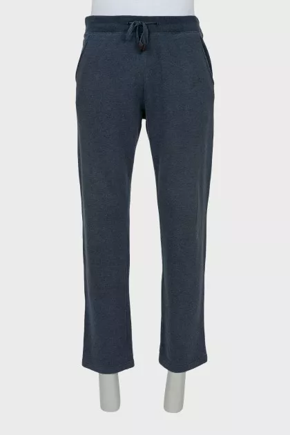 Men's straight fit sports trousers