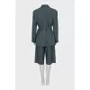 Green suit with shorts