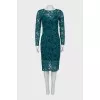 Fitted lace dress