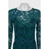 Fitted lace dress