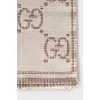 Scarf with lurex threads with tag