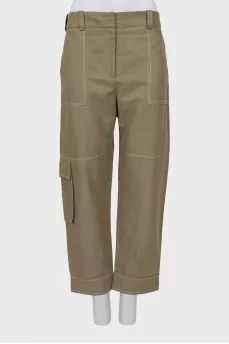 Khaki cargo pants