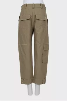 Khaki cargo pants