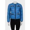 Quilted jacket decorated with sequins